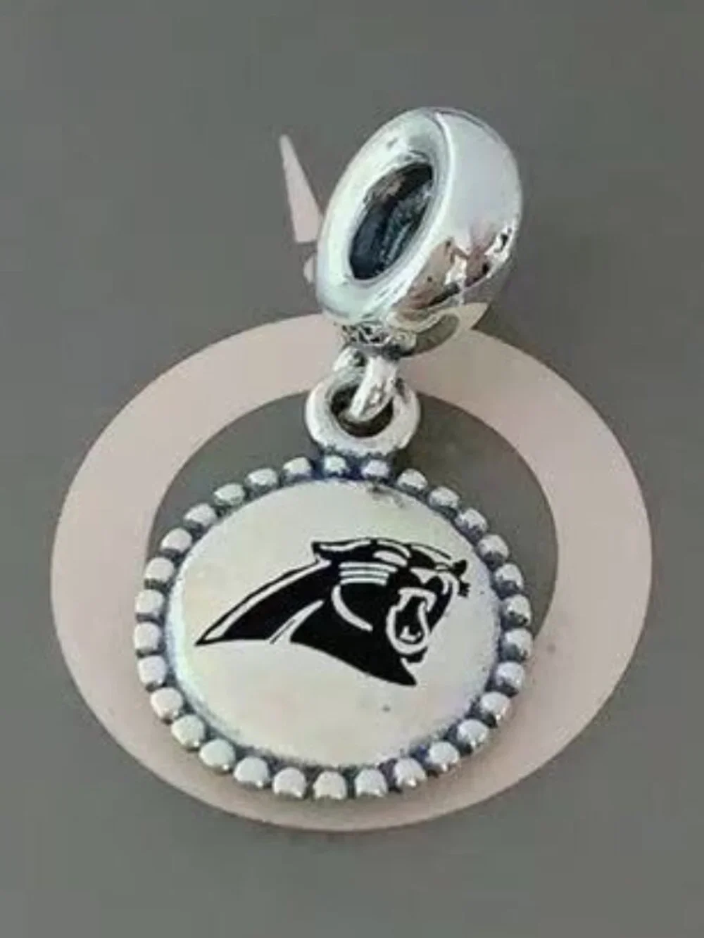 Pandora Carolina Panthers Charm Pendant|S925 Sterling Silver Jewelry
